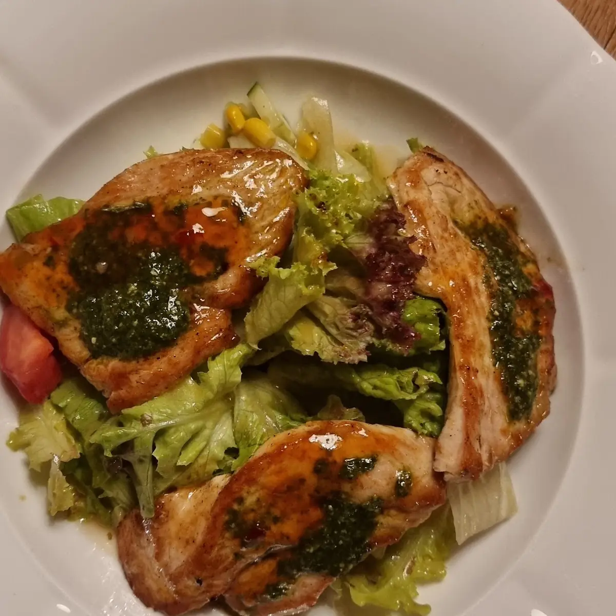 סלט עוף fitness salat